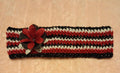 Multi-Color Headband (Red/Black/White)